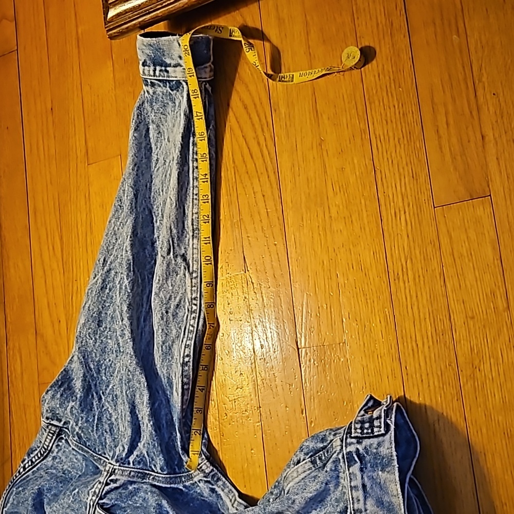 Levi's Vintage Acid Washed Denim Trucker Jacket Med Unisex - Picture 10 of 16